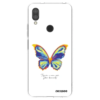 Picasee silikonový průhledný obal pro Xiaomi Redmi 7 - Diamanty White
