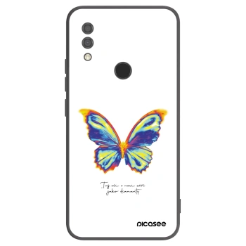Picasee silikonový černý obal pro Xiaomi Redmi 7 - Diamanty White