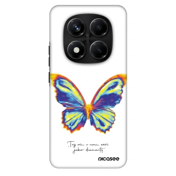 Obal pro Xiaomi Redmi Note 14 Pro+ 5G - Diamanty White