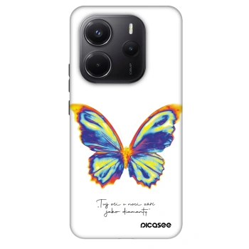 Obal pro Xiaomi Redmi Note 14 5G - Diamanty White