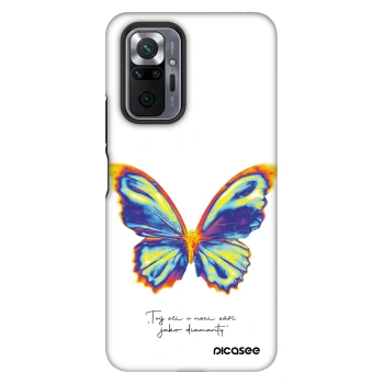 Obal pro Xiaomi Redmi Note 10 Pro - Diamanty White