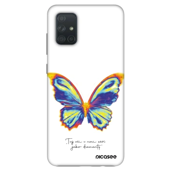 Obal pro Samsung Galaxy A71 A715F - Diamanty White