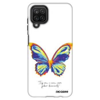 Obal pro Samsung Galaxy A12 A125F - Diamanty White