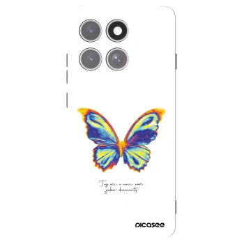Picasee silikonový černý obal pro Motorola Edge 60 Pro - Diamanty White