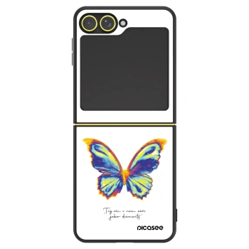Obal pro Samsung Galaxy Z Flip7 FE 5G - Diamanty White