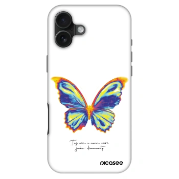 Obal pro Apple iPhone 16 Plus - Diamanty White