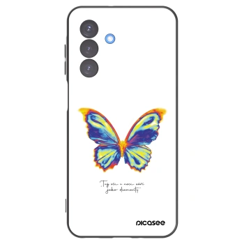 Picasee silikonový černý obal pro Samsung Galaxy A17 5G - Diamanty White