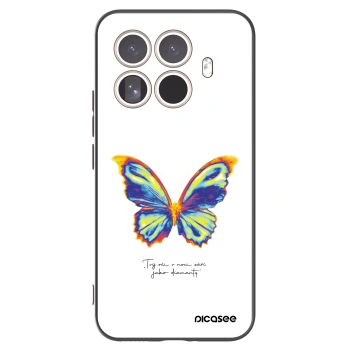 Picasee silikonový černý obal pro Xiaomi 15T Pro - Diamanty White