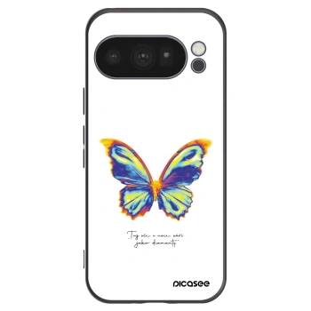 Picasee silikonový černý obal pro Google Pixel 10 Pro - Diamanty White
