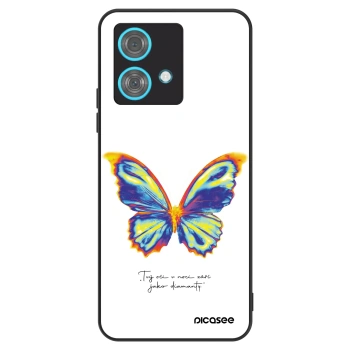 Obal pro Motorola Edge 40 Neo - Diamanty White