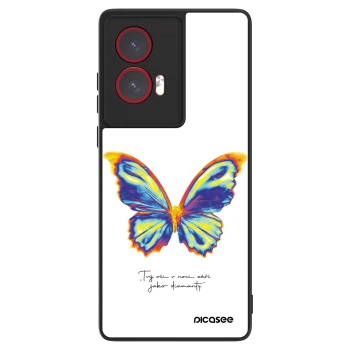 Obal pro Motorola Edge 50 Fusion - Diamanty White