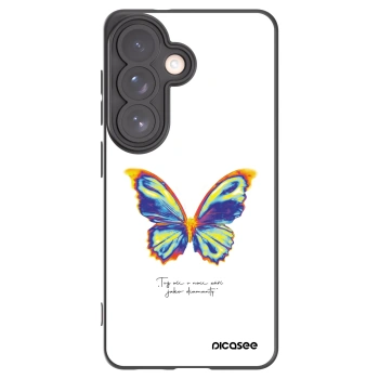 Picasee silikonový černý obal pro Samsung Galaxy S26 - Diamanty White