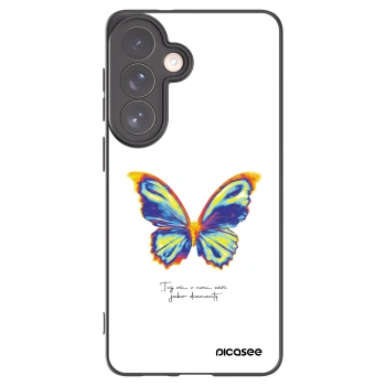 Picasee silikonový černý obal pro Samsung Galaxy S26+ - Diamanty White