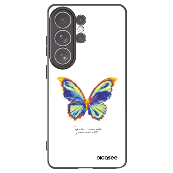 Picasee silikonový černý obal pro Samsung Galaxy S26 Ultra - Diamanty White