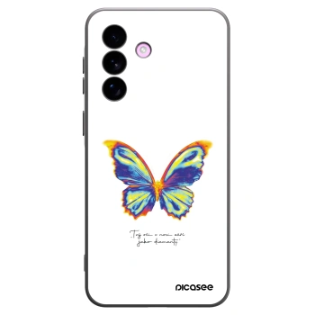 Picasee silikonový černý obal pro Samsung Galaxy A57 5G - Diamanty White