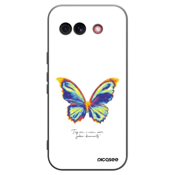 Picasee silikonový černý obal pro Google Pixel 10a - Diamanty White