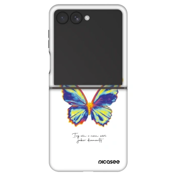 Picasee Fashion Case pro Samsung Galaxy Z Flip7 5G - Diamanty White
