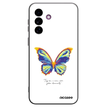 Picasee silikonový černý obal pro Samsung Galaxy A37 - Diamanty White