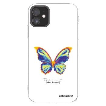 Picasee silikonový průhledný obal pro Apple iPhone 11 - Diamanty White