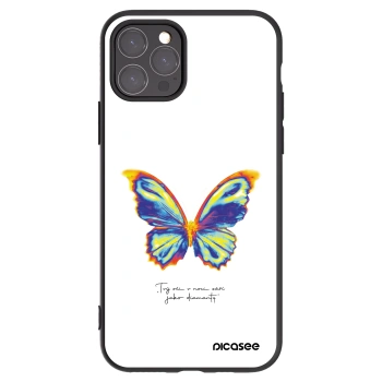 Picasee silikonový černý obal pro Apple iPhone 11 Pro - Diamanty White
