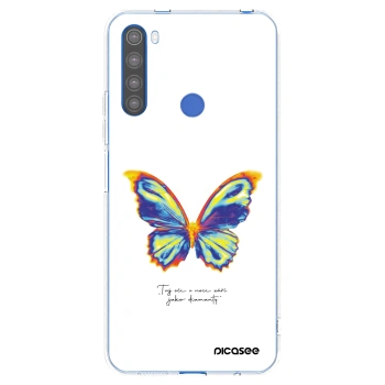 Picasee silikonový průhledný obal pro Xiaomi Redmi Note 8T - Diamanty White