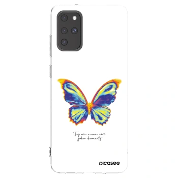Picasee silikonový průhledný obal pro Samsung Galaxy S20+ G985F - Diamanty White