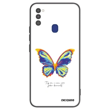 Obal pro Samsung Galaxy M21 M215F - Diamanty White