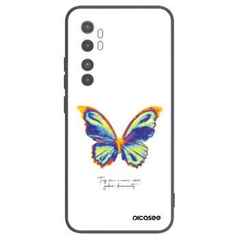 Picasee silikonový černý obal pro Xiaomi Mi Note 10 Lite - Diamanty White