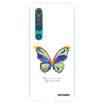 Picasee silikonový průhledný obal pro Xiaomi Mi 10 - Diamanty White