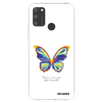 Obal pro Honor 9A - Diamanty White
