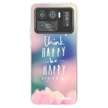 Picasee silikonový průhledný obal pro Xiaomi Mi 11 Ultra - Mysli pozitivně!