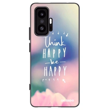 Picasee silikonový černý obal pro Xiaomi 11T Pro - Mysli pozitivně!