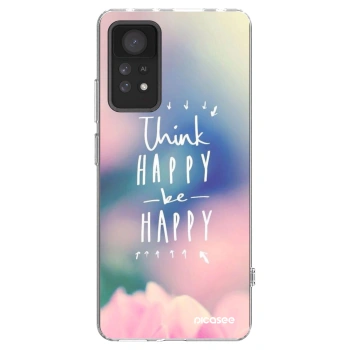 Picasee silikonový průhledný obal pro Xiaomi Redmi Note 11 Pro - Mysli pozitivně!