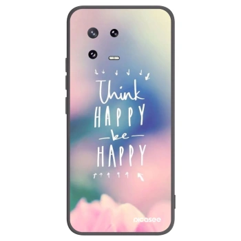 Picasee silikonový černý obal pro Xiaomi 13 Pro - Mysli pozitivně!