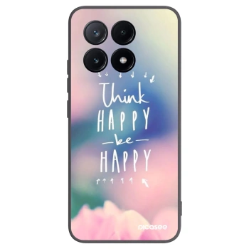 Picasee silikonový černý obal pro Xiaomi Poco X6 Pro - Mysli pozitivně!