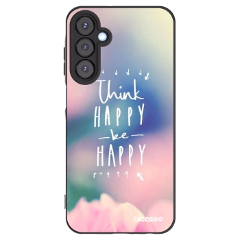 Picasee silikonový černý obal pro Samsung Galaxy A25 A256B 5G - Mysli pozitivně!