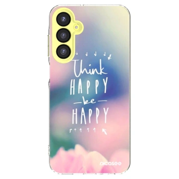 Picasee silikonový průhledný obal pro Samsung Galaxy A25 A256B 5G - Mysli pozitivně!