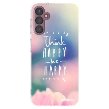 Picasee silikonový průhledný obal pro Samsung Galaxy A05s A057G - Mysli pozitivně!