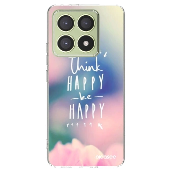 Picasee silikonový průhledný obal pro Xiaomi 14T - Mysli pozitivně!