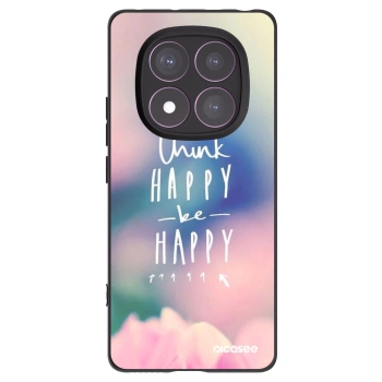 Picasee silikonový černý obal pro Xiaomi Redmi Note 14 Pro 4G - Mysli pozitivně!
