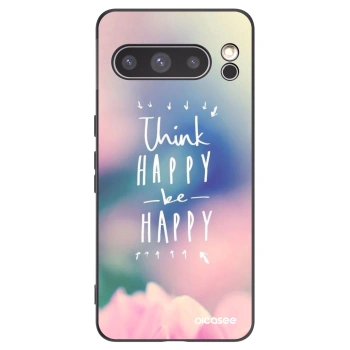 Picasee silikonový černý obal pro Google Pixel 8 Pro - Mysli pozitivně!
