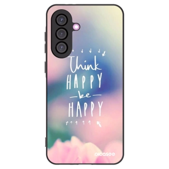 Picasee silikonový černý obal pro Samsung Galaxy A36 5G - Mysli pozitivně!