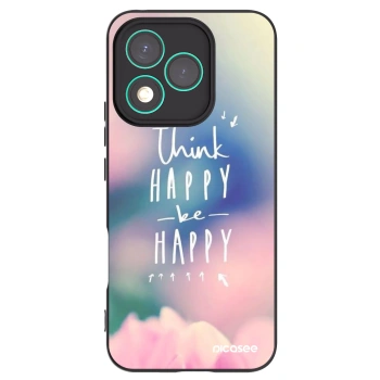 Picasee silikonový černý obal pro Honor 400 Lite 5G - Mysli pozitivně!