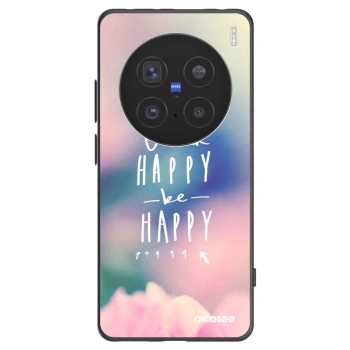 Picasee silikonový černý obal pro Vivo X200 Pro - Mysli pozitivně!