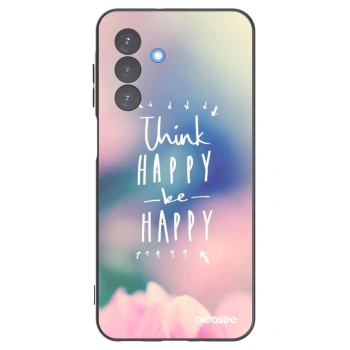 Picasee silikonový černý obal pro Samsung Galaxy A17 5G - Mysli pozitivně!