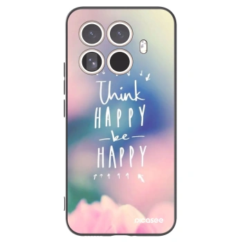 Picasee silikonový černý obal pro Xiaomi 15T Pro - Mysli pozitivně!