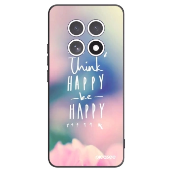 Picasee silikonový černý obal pro Xiaomi Redmi Note 15 5G - Mysli pozitivně!