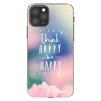 Picasee silikonový průhledný obal pro Apple iPhone 11 Pro - Mysli pozitivně!