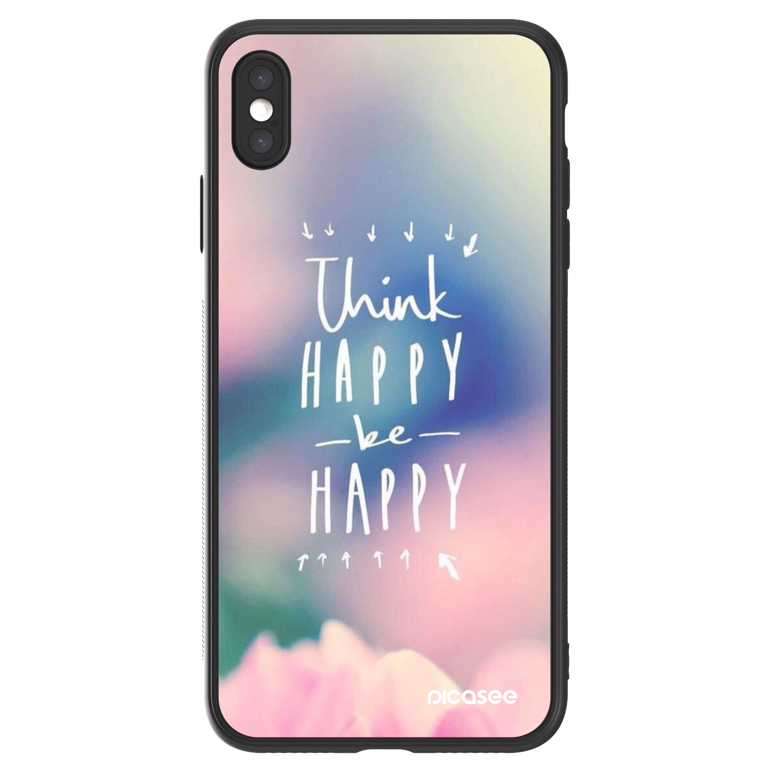 Picasee ULTIMATE CASE pro Apple iPhone XS Max - Mysli pozitivně!