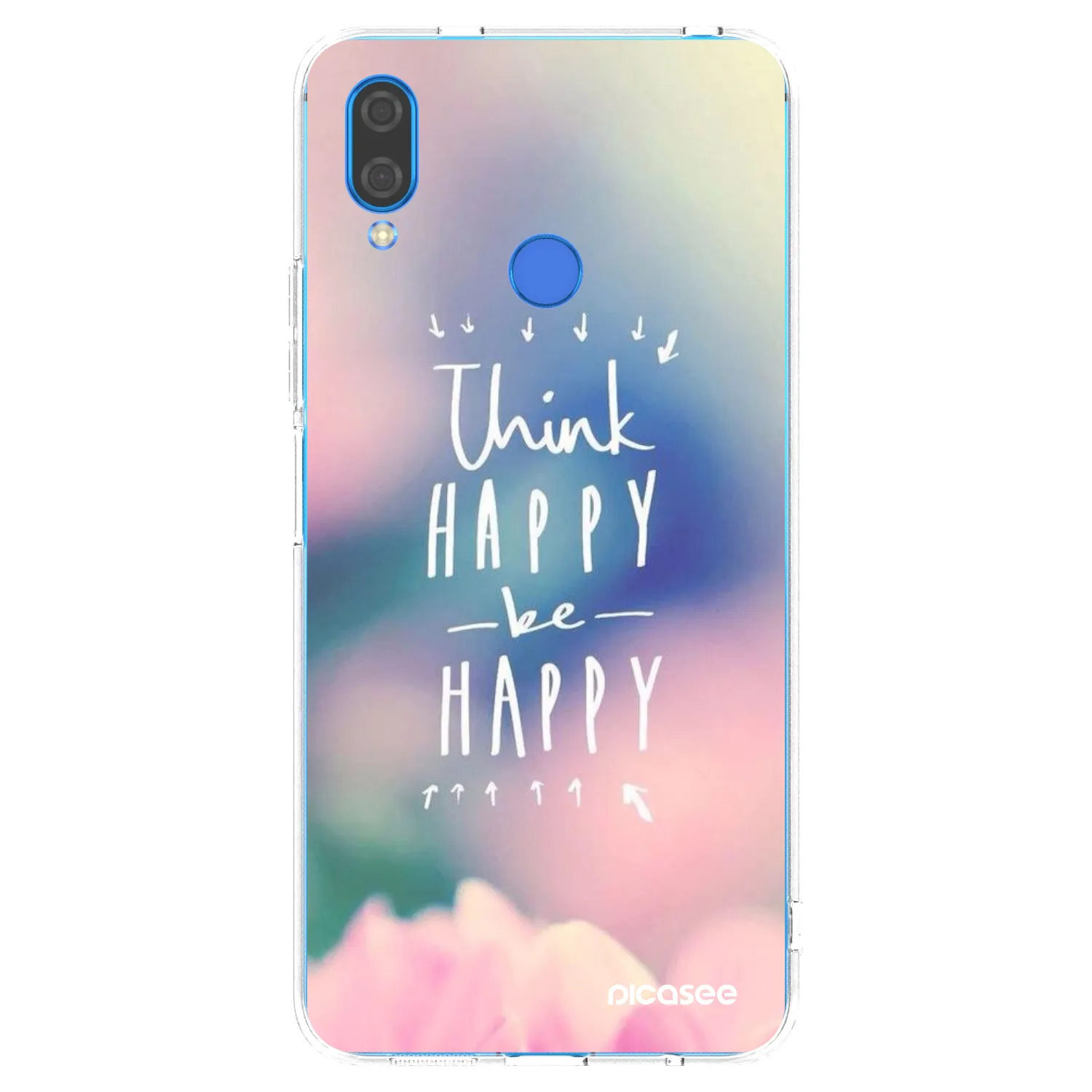 Picasee silikonový průhledný obal pro Huawei Nova 3 - Mysli pozitivně!